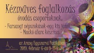 Farsangi foglalkozs a Kszegi Vrosi Mzeumban!